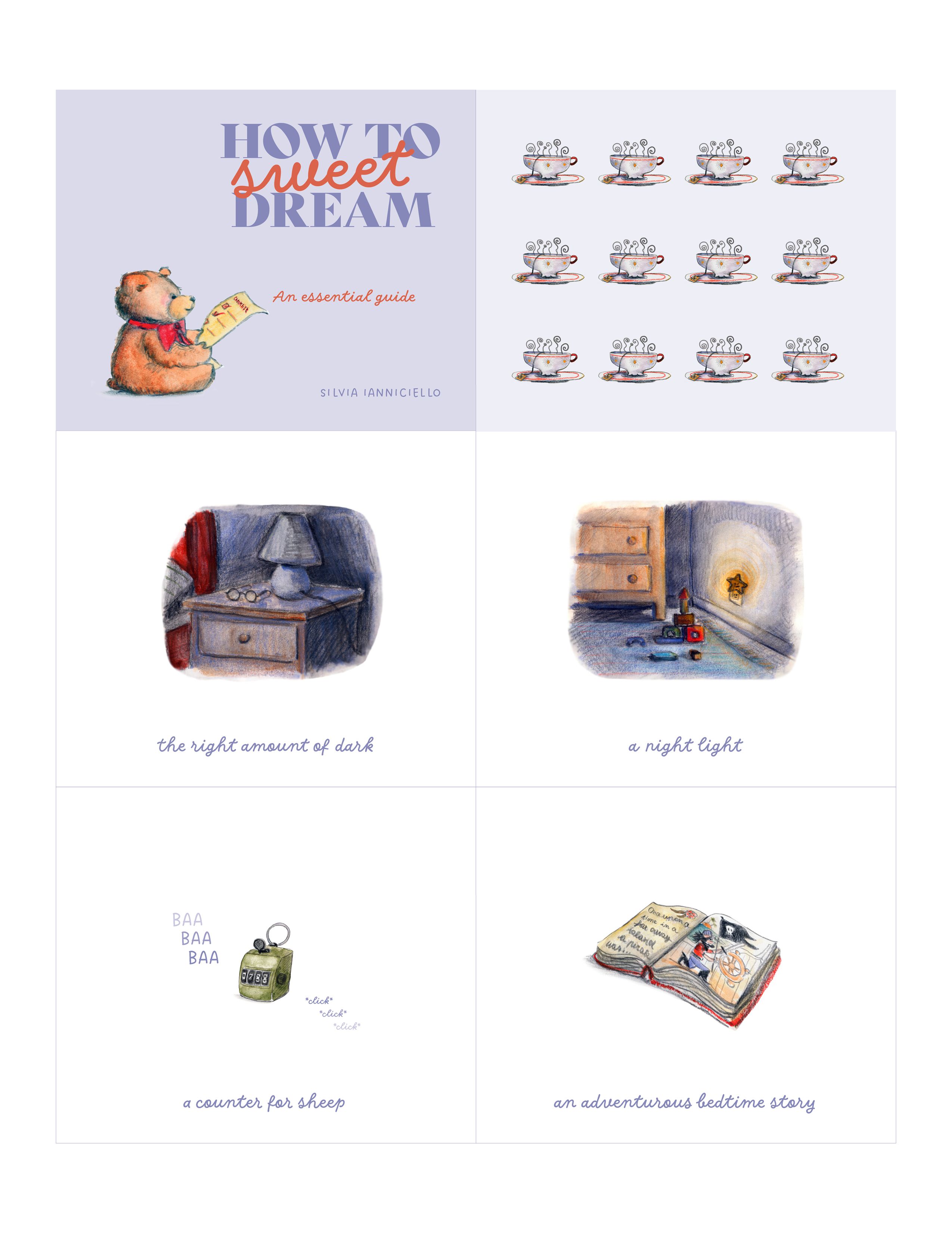 How to Sweet Dream concept book